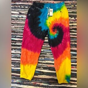 NWT Polo Ralph Lauren Tie Dye Sweatpants eclipse size medium
